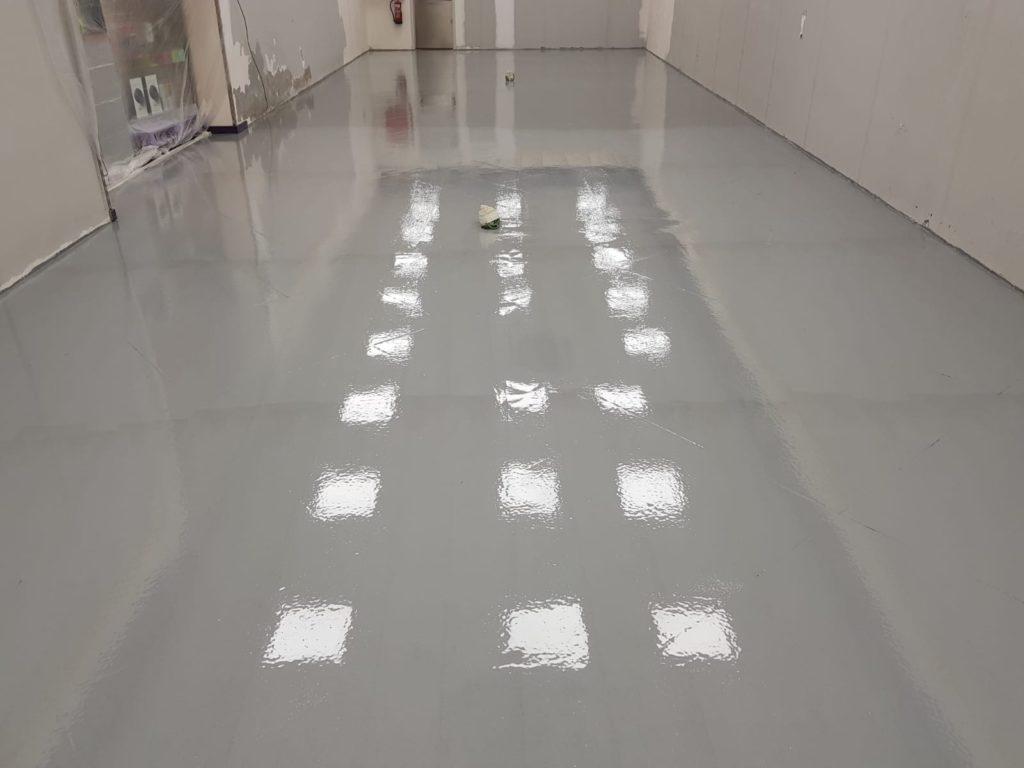 Trabajo de pintura interior