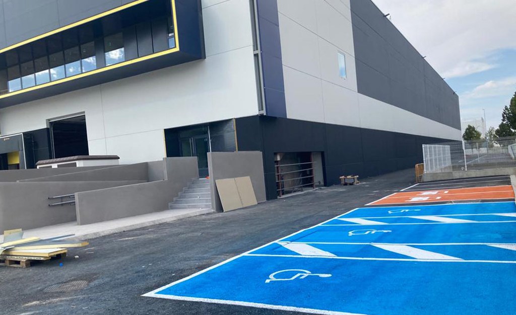 Señalización de plazas de parking